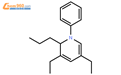 3,5-二乙基-1,2-二氢-1-苯基-2-丙基吡啶结构式图片|34562-31-7结构式图片