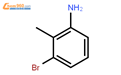 3-溴-2-甲基苯胺结构式图片|55289-36-6结构式图片