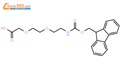 [2-[2-(Fmoc-氨基)乙氧基]乙氧基]乙酸结构式图片|166108-71-0结构式图片