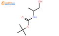 BOC-DL-丙氨醇结构式图片|147252-84-4结构式图片