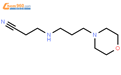 3-(3-吗啡啉丙胺)丙氰结构式图片|102440-39-1结构式图片
