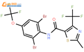 噻呋酰胺结构式图片|130000-40-7结构式图片