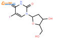 碘苷标准品(JP)结构式图片|54-42-2结构式图片