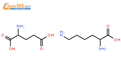 L-赖氨酸 L-谷氨酸盐二水合物混合物结构式图片|5408-52-6结构式图片