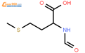 N-甲醯甲硫胺酸结构式图片|4289-98-9结构式图片