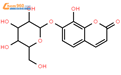 瑞香苷（标准品）结构式图片|486-55-5结构式图片
