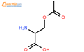O-乙醯絲胺酸结构式图片|5147-00-2结构式图片