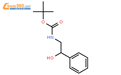 Boc-DL-苯甘氨醇结构式图片|67341-01-9结构式图片