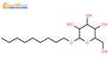壬基-Β-D-葡萄吡喃糖甙结构式图片|69984-73-2结构式图片