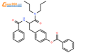 alpha-(苯甲酰氨基)-4-(苯甲酰氧基)-N,N-二丙基苯丙酰胺
