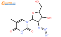 2'-叠氮-2'-脱氧-5-甲基尿苷结构式图片|97748-75-9结构式图片