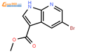 5-溴-1H-吡咯并[2,3-b]吡啶-3-羧酸甲酯