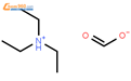 三乙烷基铵甲酸盐结构式图片|585-29-5结构式图片