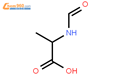 N-甲酰基-DL-丙氨酸结构式图片|5893-10-7结构式图片
