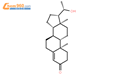 黄体酮EP杂质B结构式图片|145-14-2结构式图片
