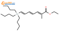 2-甲基-7-(三丁基锡烷基)-2,4,6-庚三烯酸乙酯结构式图片|625823-98-5结构式图片