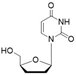 2',3'-双脱氧尿苷(ddU)结构式图片|5983-09-5结构式图片