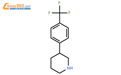 3-(4-三氟甲基苯基)哌啶盐酸盐结构式图片|667461-63-4结构式图片