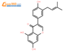 3’-二甲基烯丙基染料木黄酮标准品|对照品结构式图片|68436-47-5结构式图片