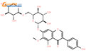 6"-O-木糖鸢尾苷（标准品）结构式图片|231288-19-0结构式图片