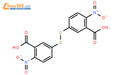 5,5-二巯基-2,2-二硝基苯甲酸结构式图片|69-78-3结构式图片