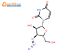 3'-叠氮基-3'-脱氧尿苷结构式图片|70580-88-0结构式图片
