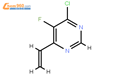 4-氯-5-氟-6-乙烯基嘧啶结构式图片|1403893-61-7结构式图片