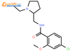 4-chloro-N-[(1-ethylpyrrolidin-2-yl)methyl]-2-methoxybenzamide