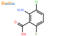 2-氨基-3-氯-6-氟苯甲酸结构式图片|946117-78-8结构式图片