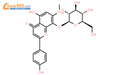 5,8,4'-三羟基-7-甲氧基黄酮8-O-葡萄糖甙结构式图片|710952-13-9结构式图片