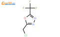 2-(chloromethyl)-5-(trifluoromethyl)-1,3,4-Oxadiazole结构式图片|723286-98-4结构式图片