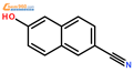 6-氰基-2-萘酚结构式图片|52927-22-7结构式图片