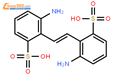 3-amino-2-[2-(2-amino-6-sulfophenyl)ethenyl]benzenesulfonic acid