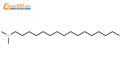 二十二烷基二甲基叔胺结构式图片|75444-69-8结构式图片