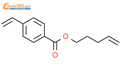 4-vinylbenzoic acid 4-penten-1-yl ester结构式图片|2593457-47-5结构式图片