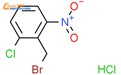 2-Bromomethyl-1-chloro-3-nitro-benzene HCl结构式图片|2514698-63-4结构式图片