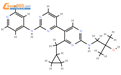 1-[[4'-(环丙基甲基)-2-(4-吡啶基氨基)[4,5'-联嘧啶]-2'-基]氨基]-2-甲基-2-丙醇结构式图片|1383716-46-8结构式图片