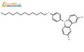 3,6-二溴-9-(4-十二烷氧基苯基)-9H-咔唑结构式图片|865163-47-9结构式图片