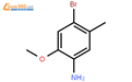 4-溴-2-甲氧基-5-甲基苯胺结构式图片|873980-68-8结构式图片
