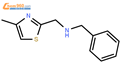 N-苄基-1-(4-甲基-1,3-噻唑-2-基)甲胺二盐酸盐结构式图片|886505-98-2结构式图片