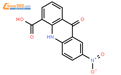 7-硝基吖啶酮-4-羧酸结构式图片|89459-28-9结构式图片