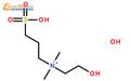 (2-羟乙基)二甲基(3-磺丙基)氢氧化铵内盐 [用于生化研究]结构式图片|38880-58-9结构式图片
