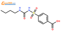 甲苯磺丁脲杂质（Tolbutamide）结构式图片|2224-10-4结构式图片