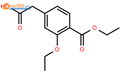 4-乙氧羰基-3-乙氧基苯乙酸,瑞格列奈中间体结构式图片|99469-99-5结构式图片