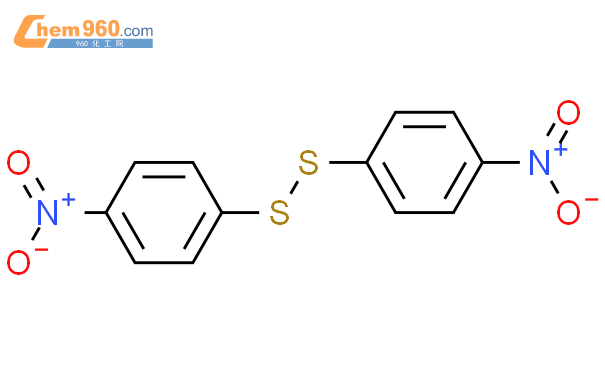 4,4'-二硝基二苯二硫醚结构式图片|100-32-3结构式图片