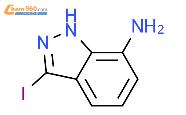 7-氨基-3-碘吲唑结构式图片|1000340-82-8结构式图片
