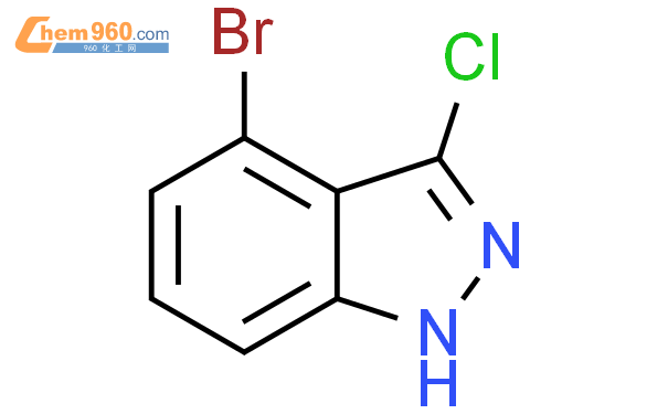 4-溴-3-氯-1H-吲唑结构式图片|1000343-46-3结构式图片