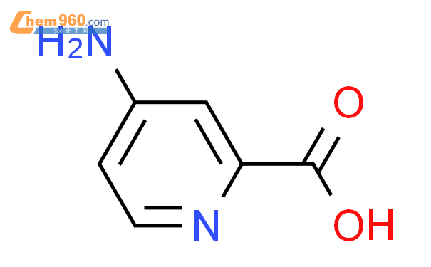 4-氨基吡啶-2-甲酸结构式图片|100047-36-7结构式图片
