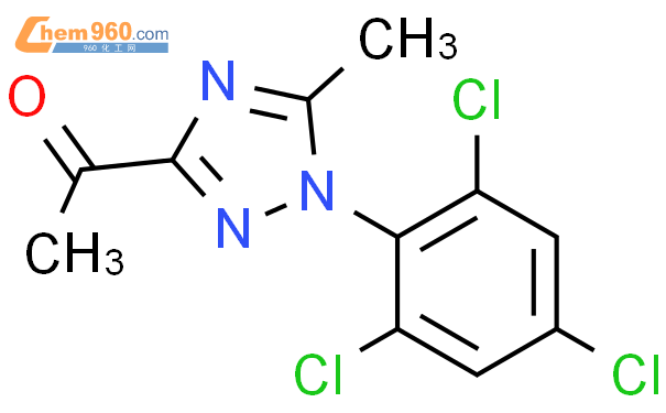 1000572 05 3 3 Acetyl 1 2 4 6 Trichlorophenyl 5 Methyl 1 2 4 Triazole