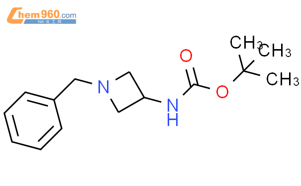 叔丁基-1-苄基氮杂环丁烷-3-氨基甲酸酯结构式图片|1000577-78-5结构式图片
